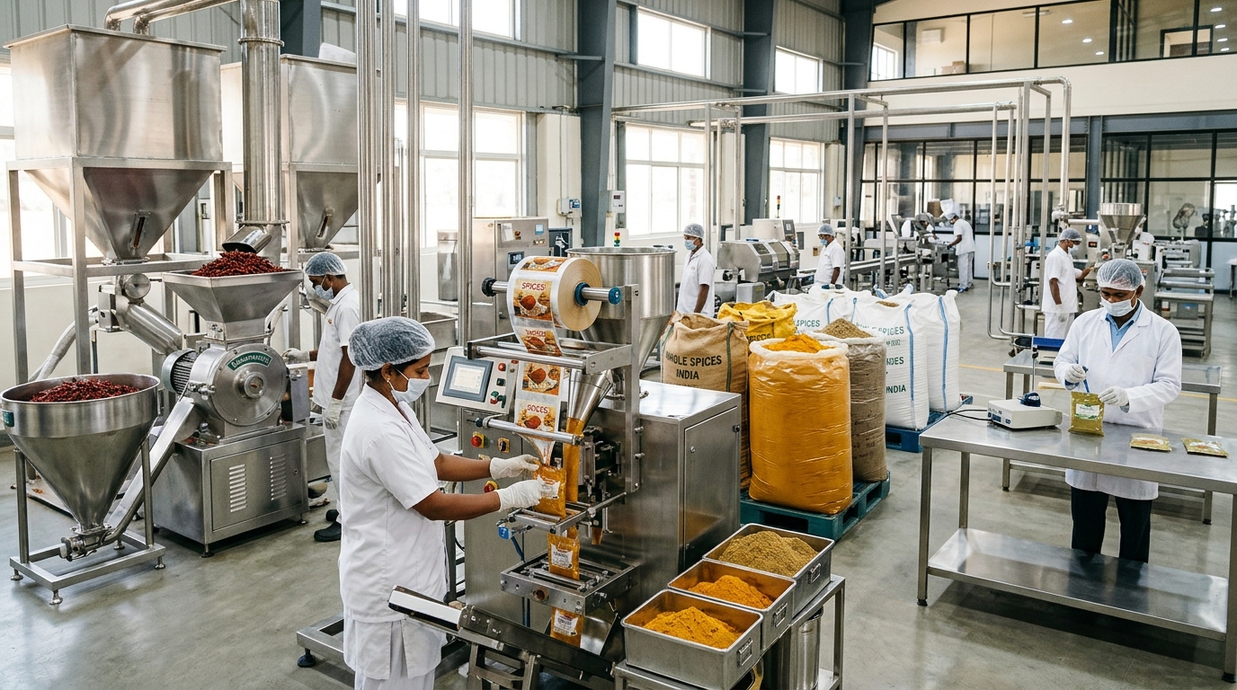 NBN Masala Spice Factory Rajkot